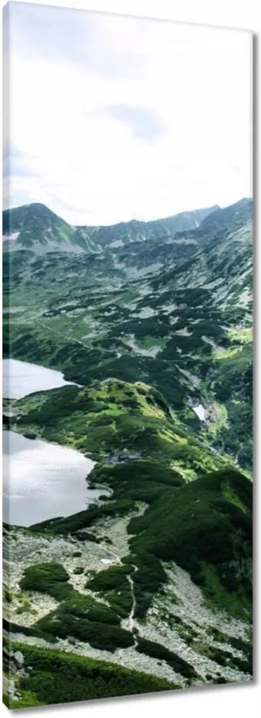 Vászonkép 40x100 Tátra-völgy 5 tó