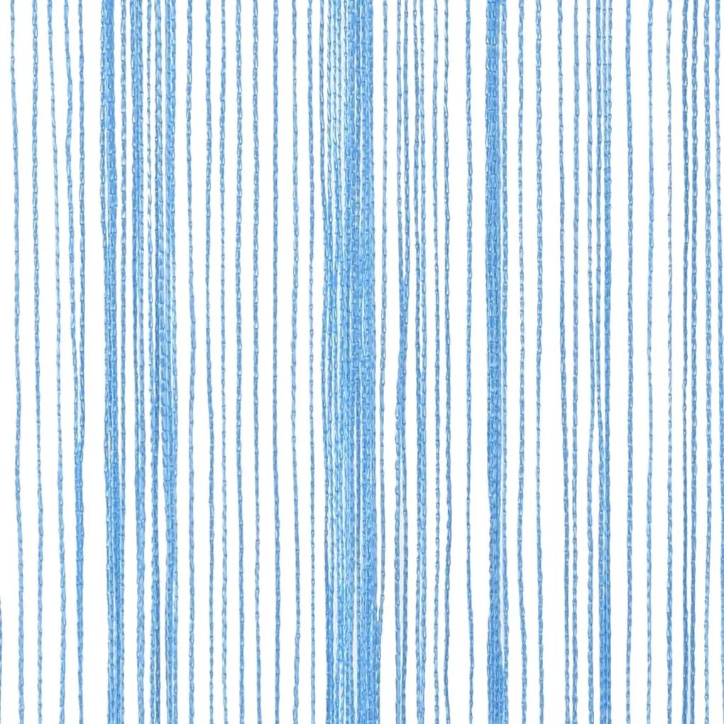 2 db világoskék zsinórfüggöny 100 x 250 cm
