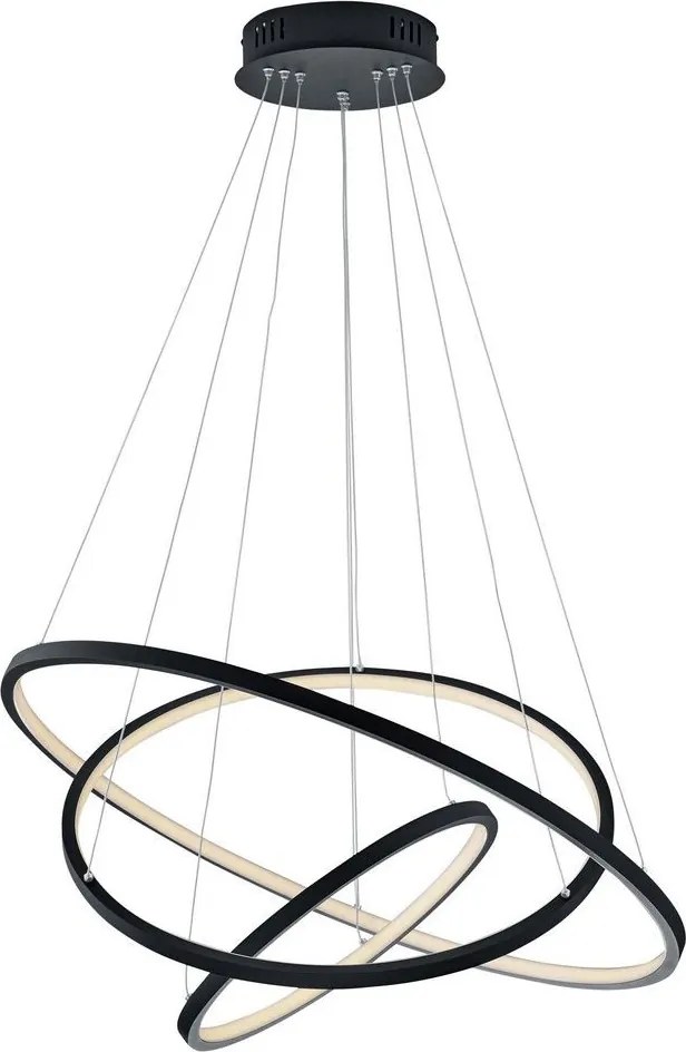 TRIO 352710342 AARON Modern Led Függesztett Lámpa Antracit LED IP20
