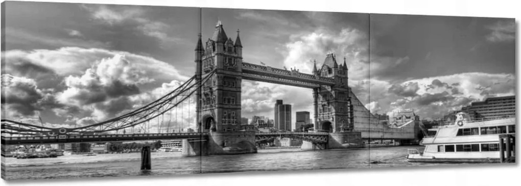 Festmények 120x40 Híd a Temzén
