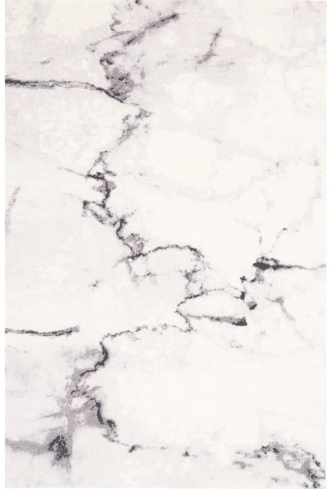 Krémszínű gyapjú szőnyeg 160x240 cm Volakas – Agnella