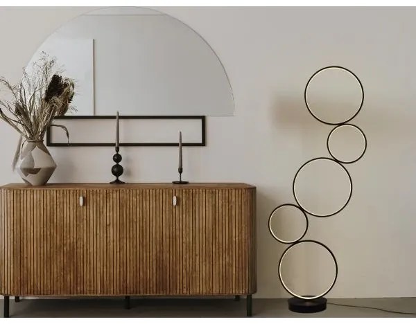 LED dimmelhető állólámpa LED/85W/230V 3000-6500K + távirányító