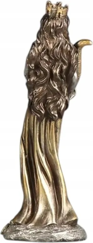 Gazdagság istennője Figura Dikom műgyanta szobor ajándék szobor 17,5cm