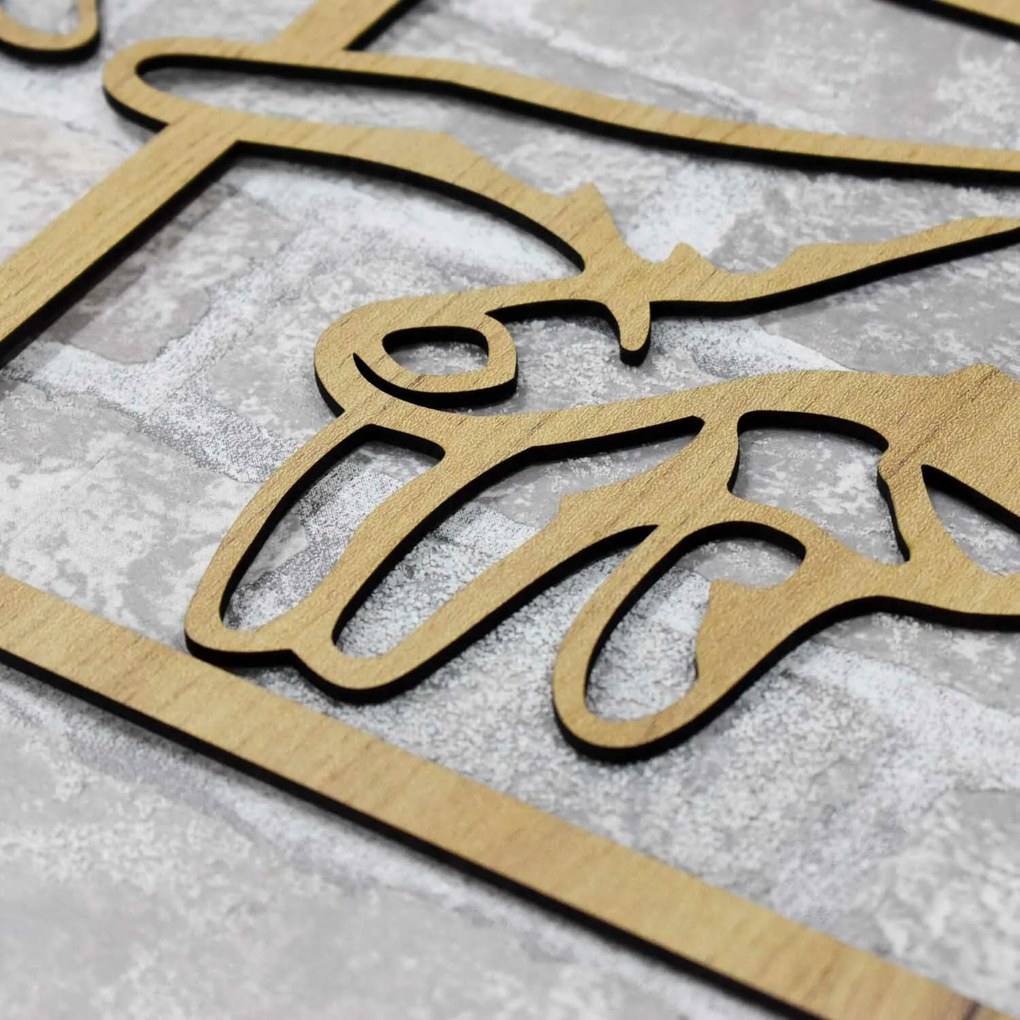 DUBLEZ | Fa falikép - Ádám teremtése