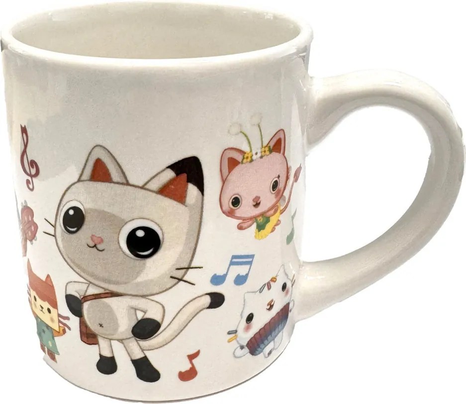 Gabi babaháza Music porcelán bögre 235 ml (8 oz) Díszdobozban