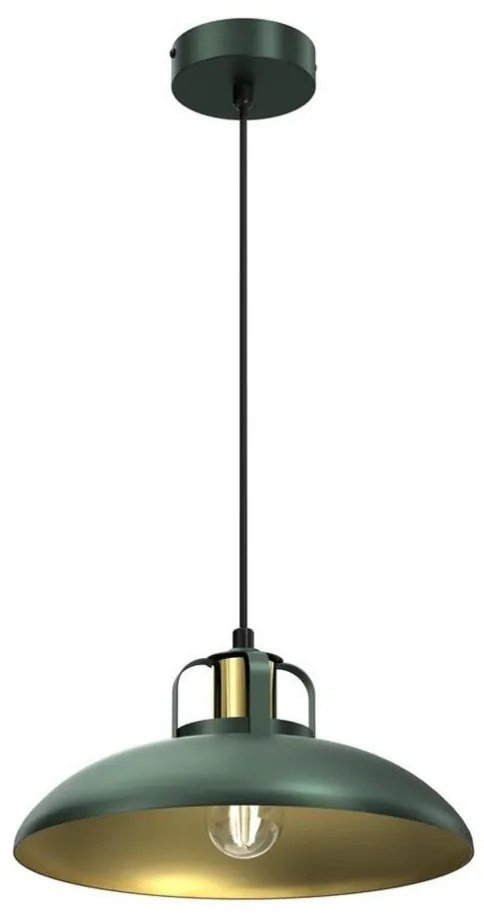 Brilagi - Csillár zsinóron FLAMENGO 1xE27/60W/230V zöld BG72379