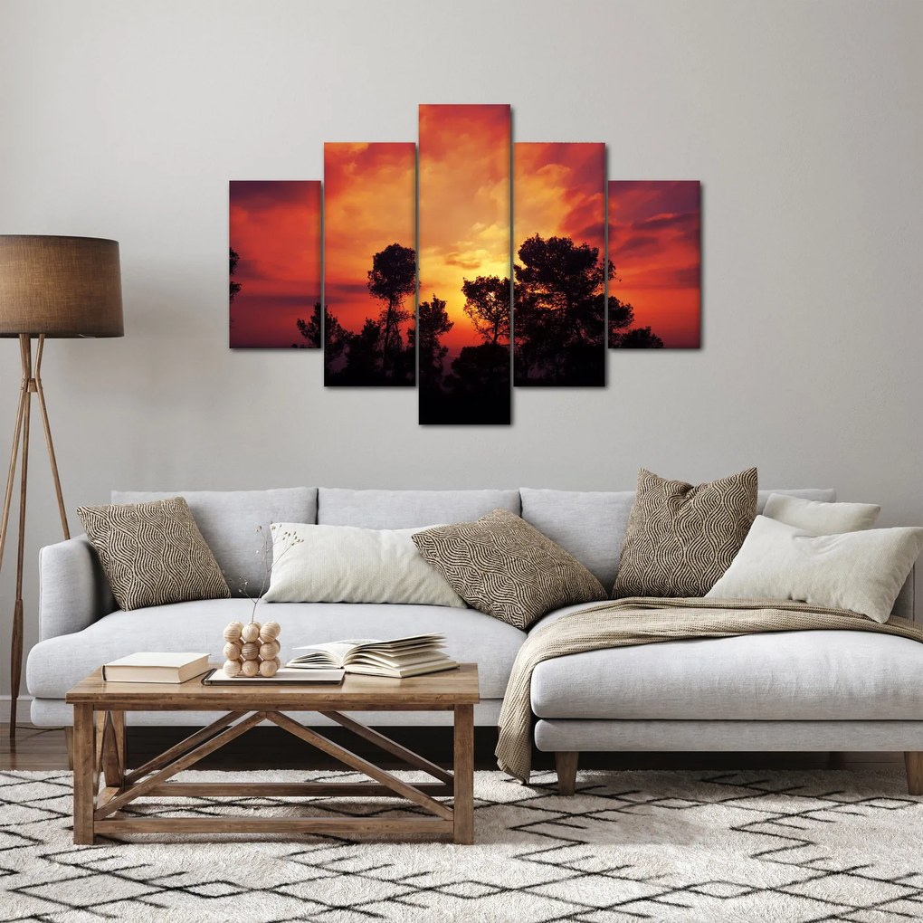 Naplemente képe (150x105 cm)