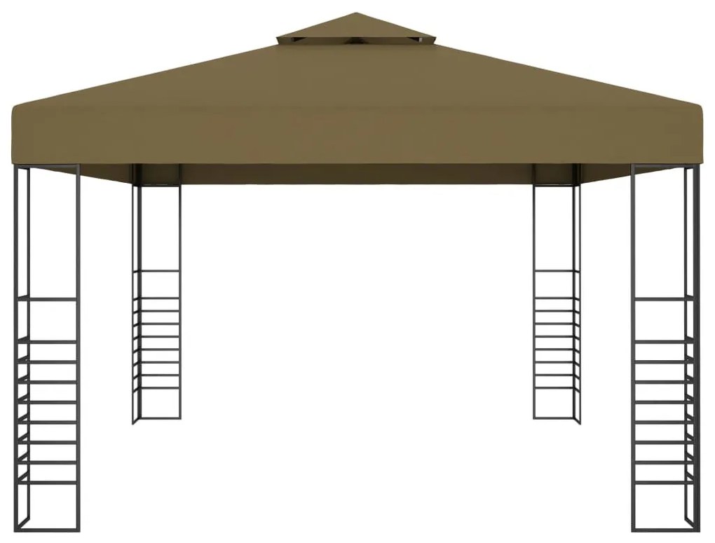 tópszínű pavilon 3 x 4 m 180 g/m²