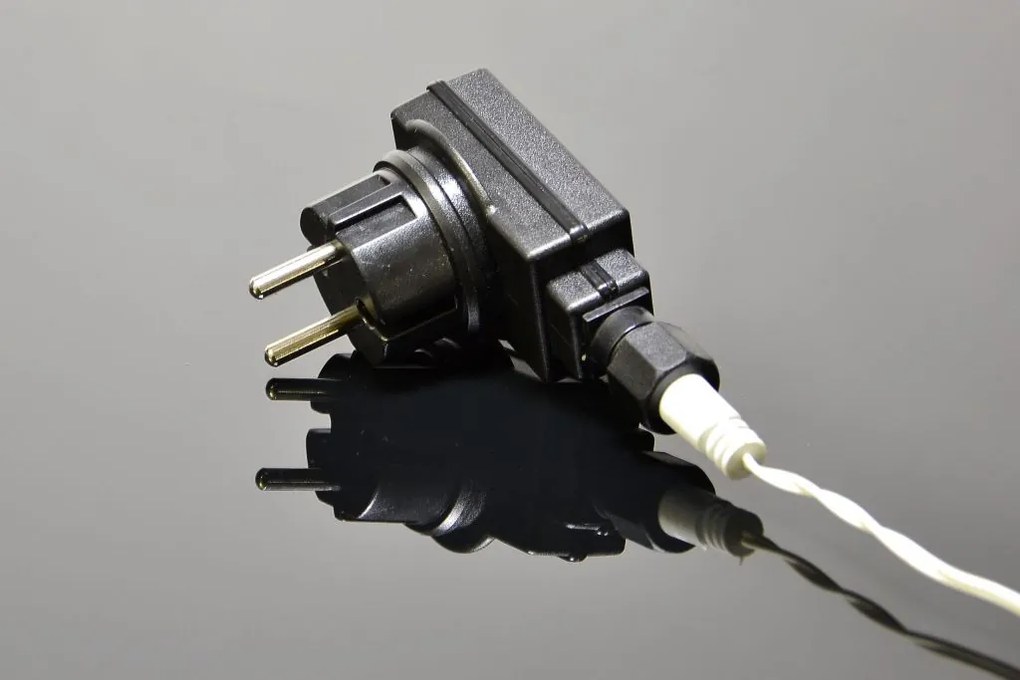 NEXOS Csillagos lánc 4 m 40 LED színes csillagok