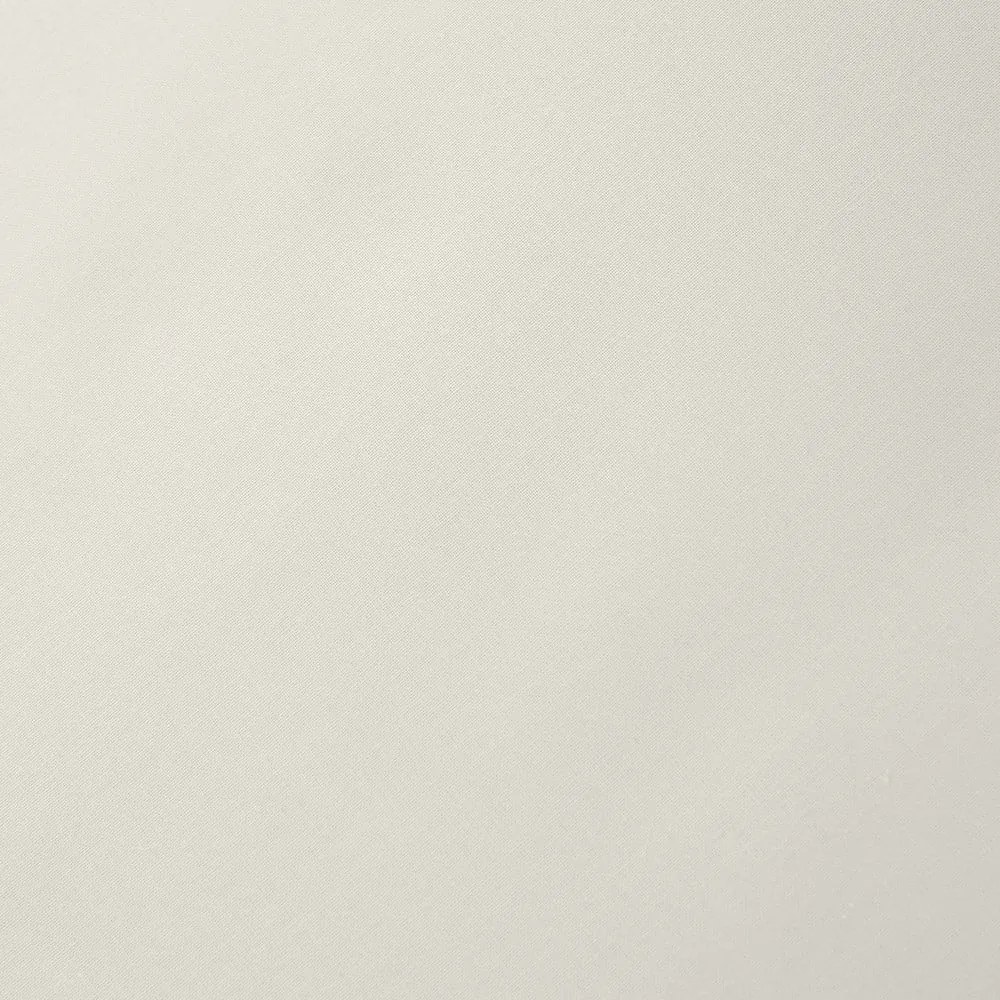 Krémszínű gumis pamut-perkál lepedő 90x190 cm Cotton Percale – Bianca