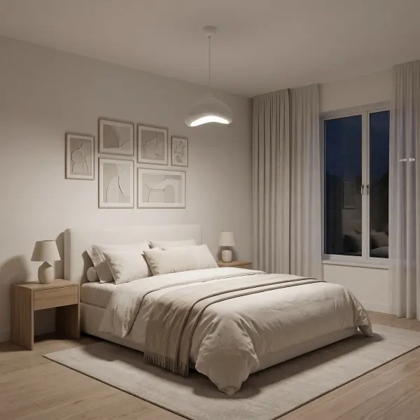 Brilagi - WABI SABI kábeles függőlámpa, 1xE27/40W/230V, Ø 30 cm, fehér