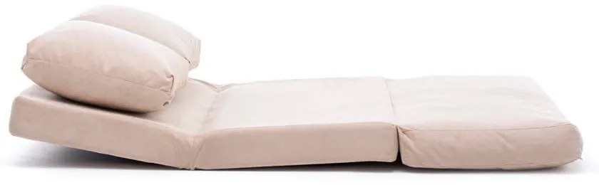 Krémszínű kinyitható kanapé 120 cm Taida – Balcab Home