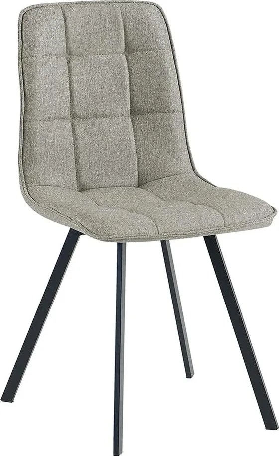 Catini LANDON Étkezőgarnitúra 6x szék + asztal, bézs/szürke