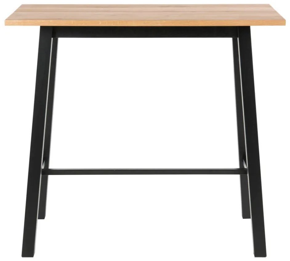 Chara bárasztal tölgy-fekete 117 cm