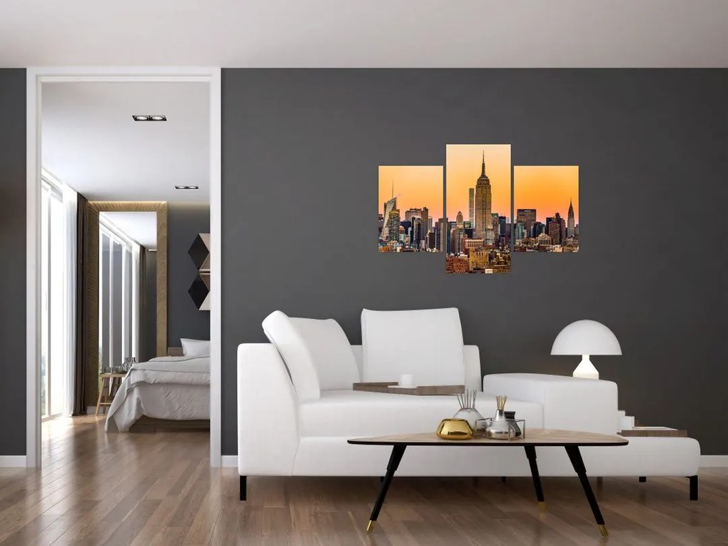 New York képe (90x60 cm)