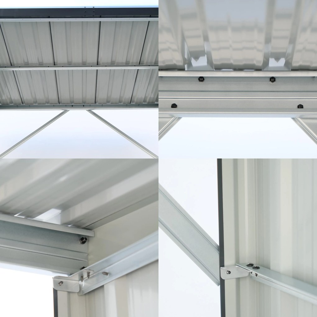 Furnigo Fatároló 154x163x89 cm - antracit