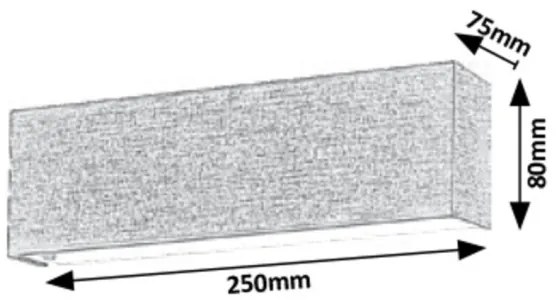 Rabalux 5685 - LED Fali lámpa MORPHEUS LED/6W/230V