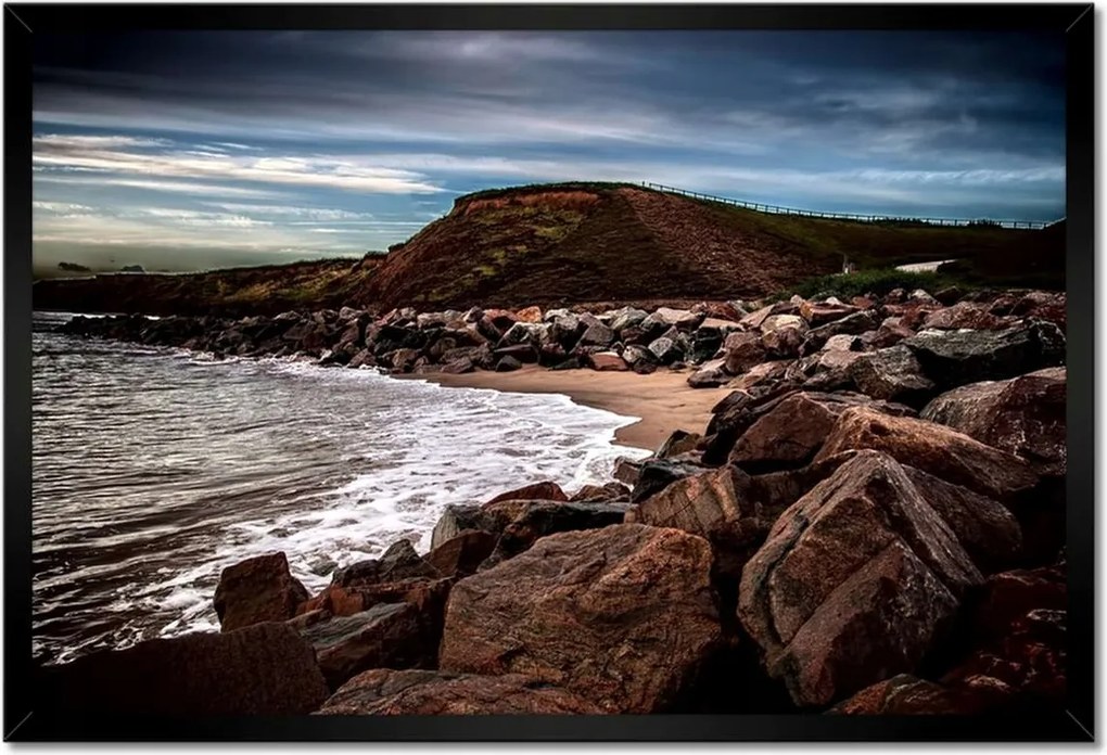 Poszterek keretben 60x40 Tengeri öböl