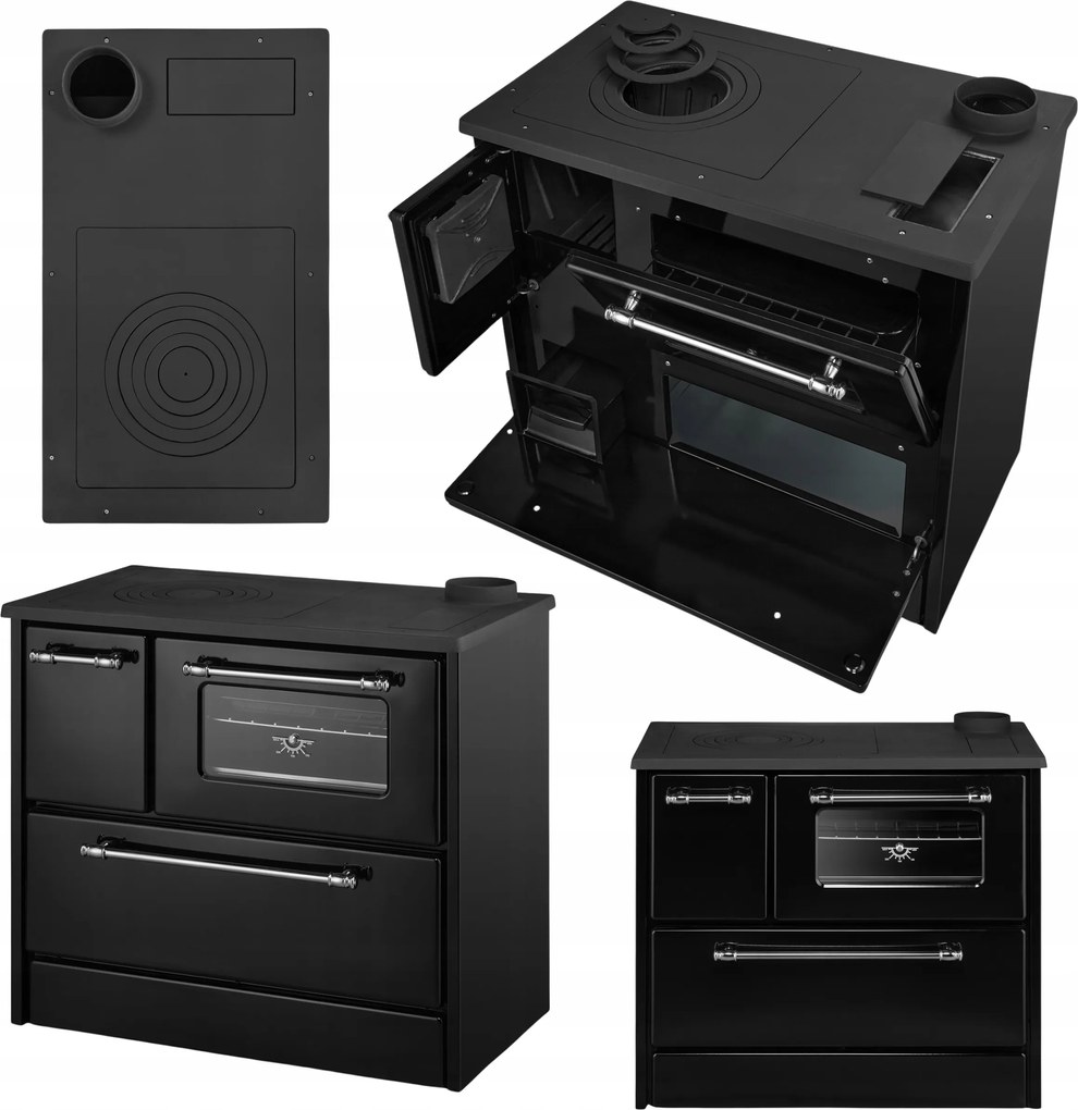 Konyhai sütő Higher Omega 701 11kW zománc öntöttvas sütő 120m²