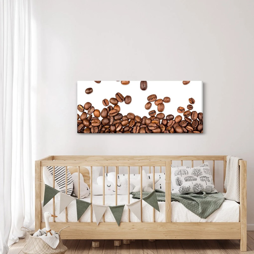 Kép - Kávébab (120x50 cm)