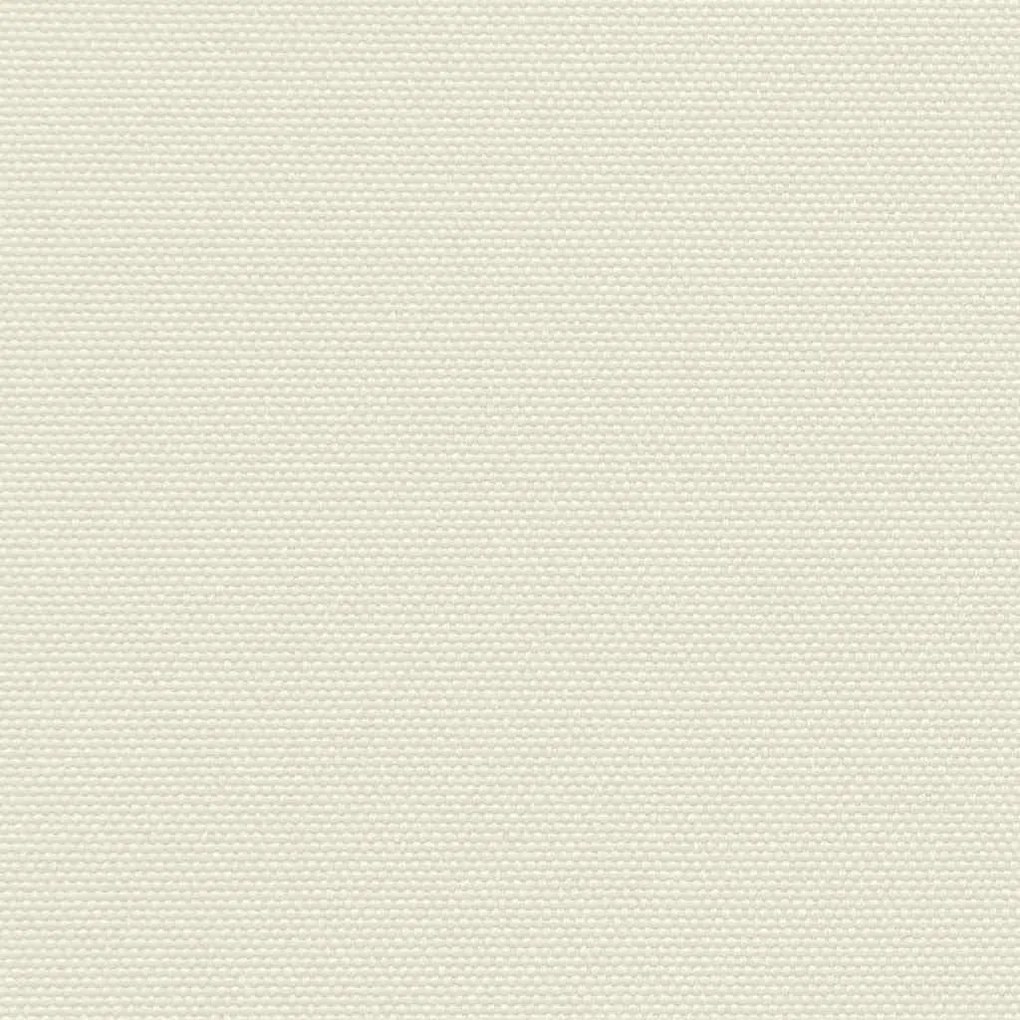 krémszínű behúzható oldalsó napellenző 100 x 500 cm