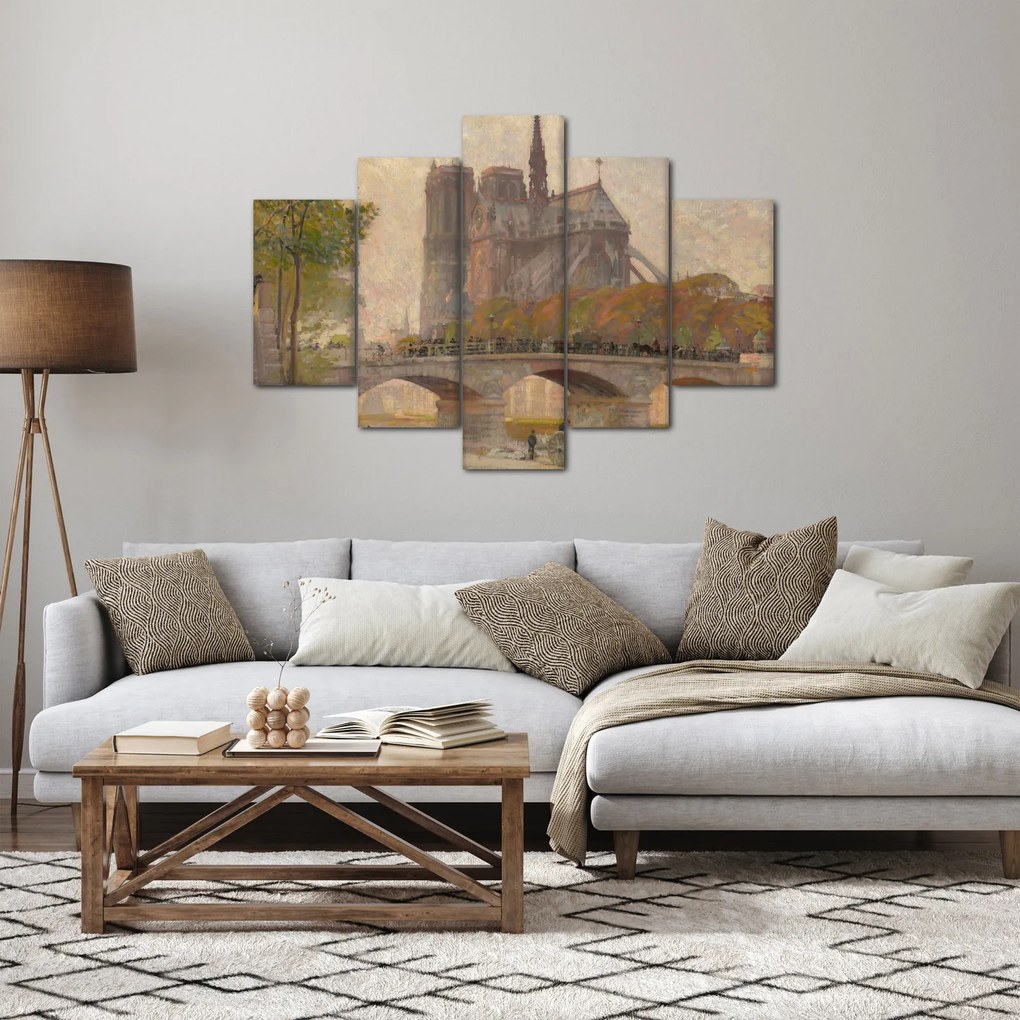 Kép - Robert William Vonnoh, Notre Dame de Paris, reprodukciók (150x105 cm)