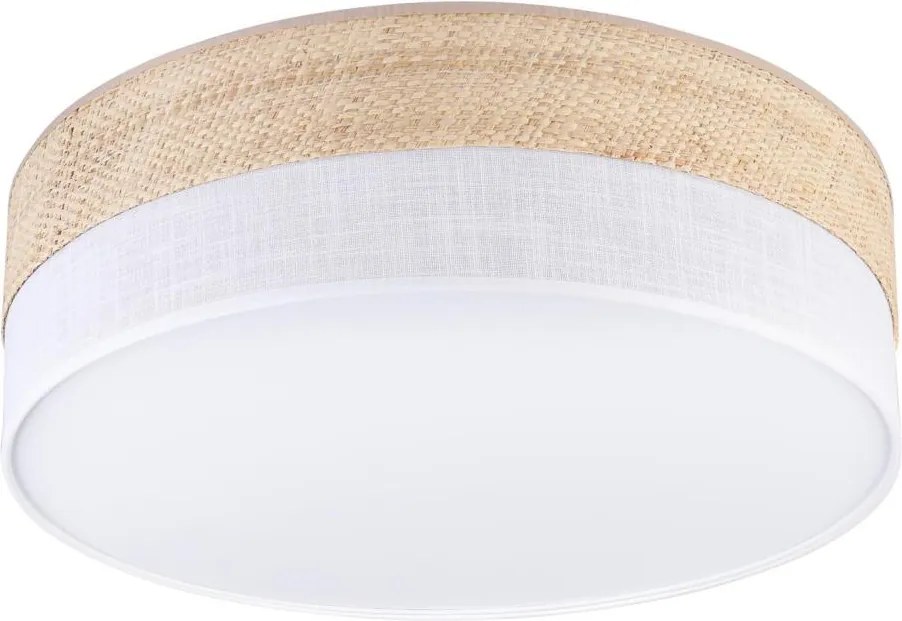 LED mennyezeti lámpa SIRJA BOHO LED/36W/230V Ø 45 cm bézs/fehér