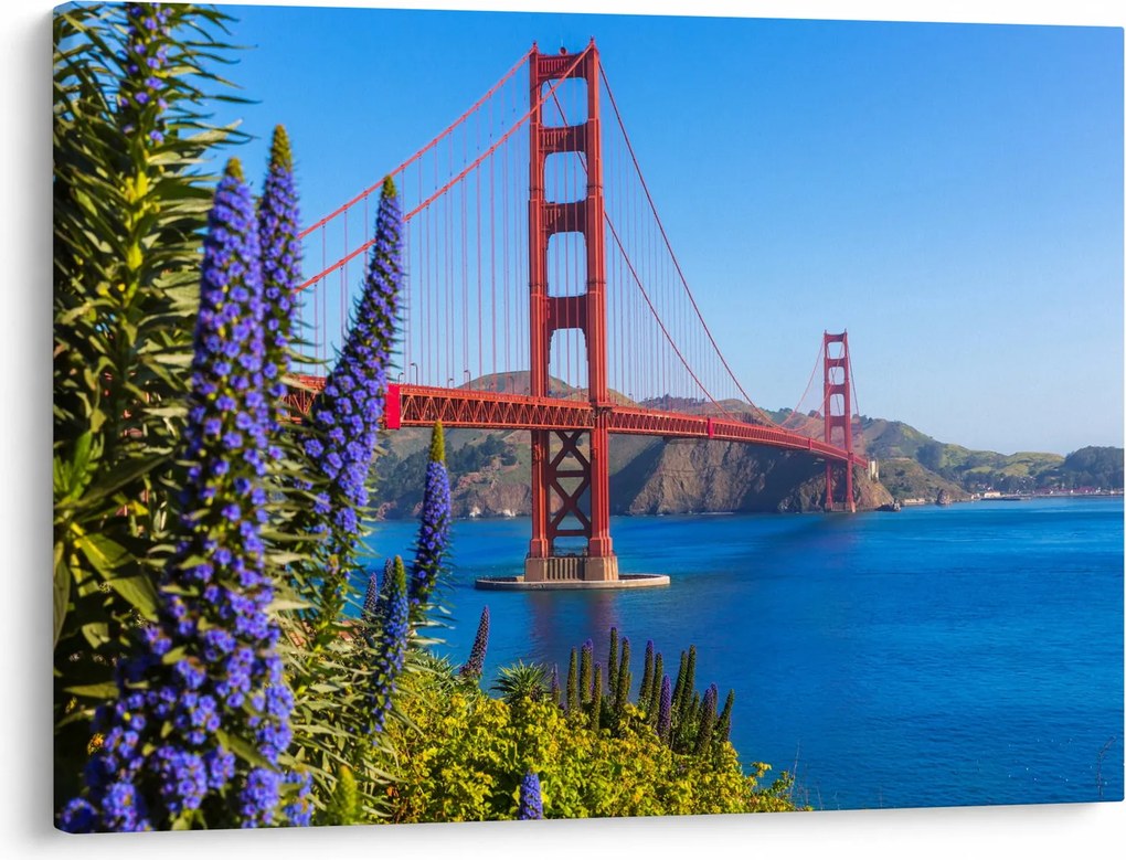 Kép - Golden Gate híd, San Francisco (70x50 cm)