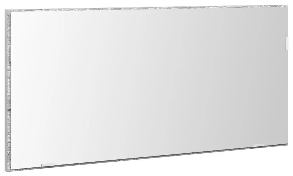 Fürdőszoba Tükörszekrény LED Fénnyel Szürke Sonoma 80x37 cm