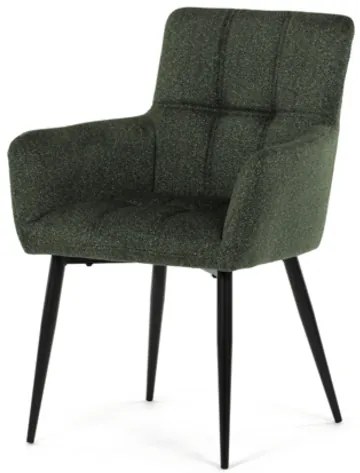Autronic Étkezőszék zöld szövet DCH-P3146 GRN2