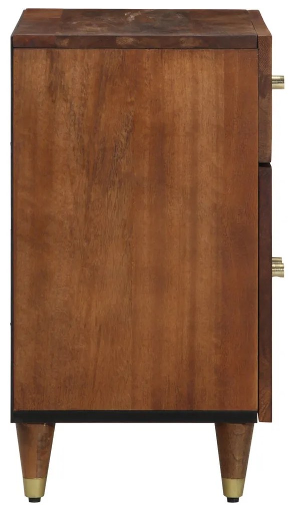 Éjjeli Szekrény Mézbarna Tömör fa 50 x 33 x 60 cm Tárolás