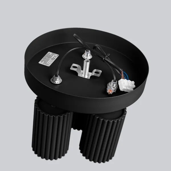 Sollux SL.1582 - Spotlámpa KARBON 3xGU10/10W/230V fekete