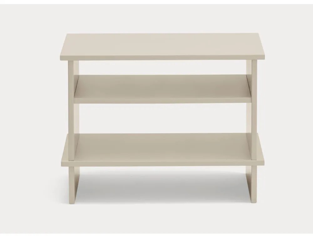 Krémszínű éjjeliszekrény Inari – Teulat