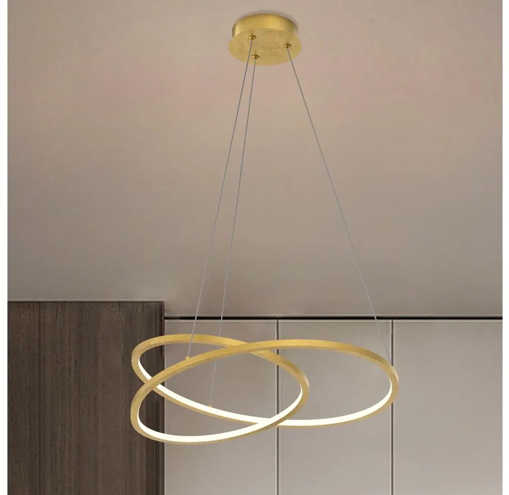 ONLI - LED Csillár zsinóron LIBERTY LED/30W/230V 4000K arany