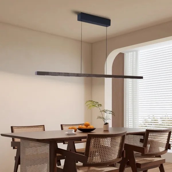 Immax NEO 07309L-LED dimmelhető drótkábeles csillár érzékelővel MADEIRA 37W/230V 157 cm dió