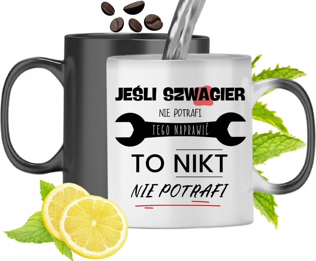 Mágikus Bögre Sógornak Színváltós Nyomtatott Fényképpel