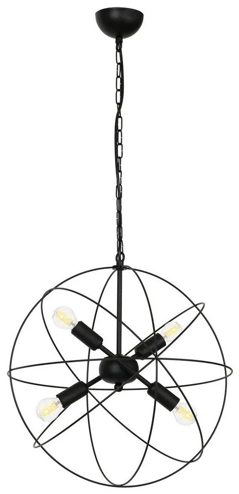 Csillár zsinóron COPERNICUS 4xE14/60W/230V