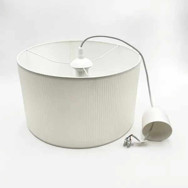 BRILAGI - SIRIJA MODERN kábeles függőlámpa, 1xE27/60W/230V, átmérő 35 cm, fehér