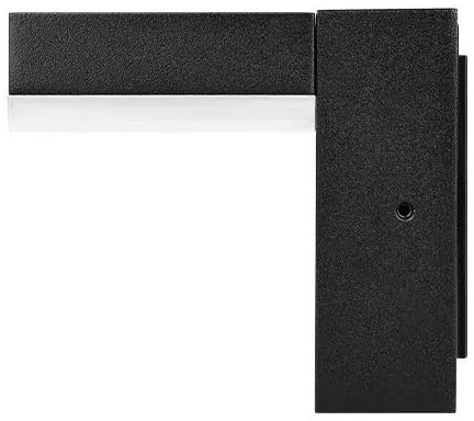LED kültéri fali lámpatest LED/9W/230V 4000K IP44 fekete