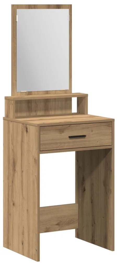 Fésülködőasztal fiókkal Artisan tölgy 50 x 41 x 140 cm Faanyag