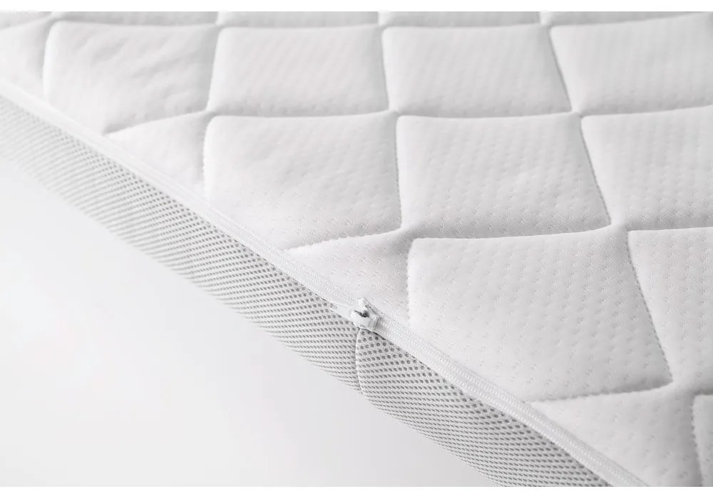 Kemény levehető huzatos hab topper fedőmatrac 140x200 cm – Meise Möbel