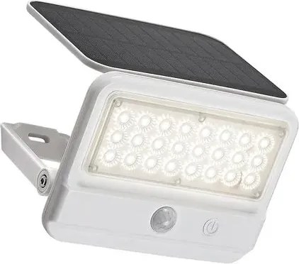 Flaxton kültéri napelemes lámpa 7w 700lm ip54 fehér mozgásérzékelő fényérzékelő