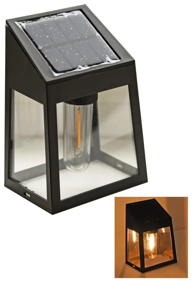 Napelemes kültéri lámpa (magasság 14 cm) – Garden Pleasure