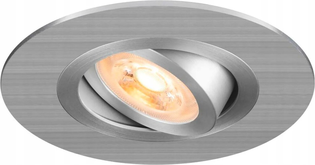 Big White Slv Új Tria 75 XL mennyezeti süllyesztett lámpa, kerek, max. 10W,