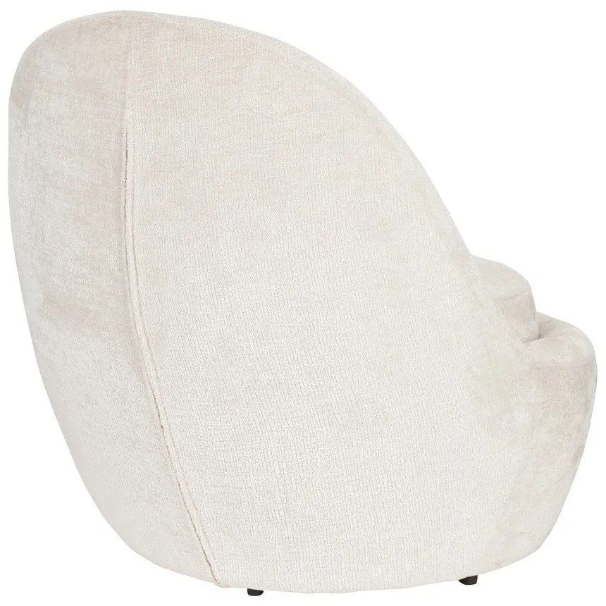 Krémszínű fotel Nash – White Label