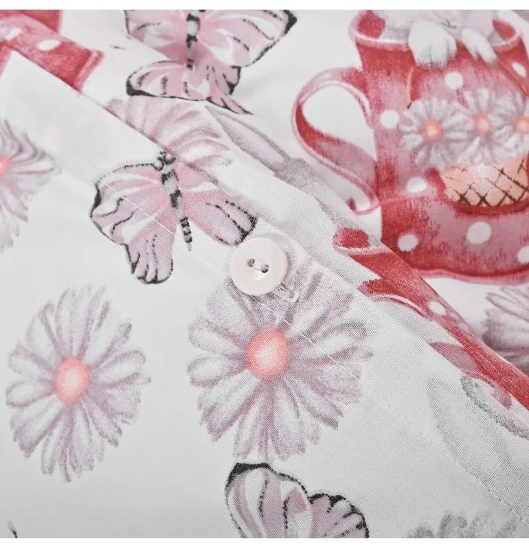 EMI Nyuszi gyermek ágyneműhuzat, A standard egyszemélyes ágy szett tartalma: 1x 140x200 + 1x 70x90