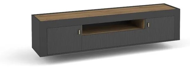TV asztal/szekrény Mossana MO8 (fekete). 1096843