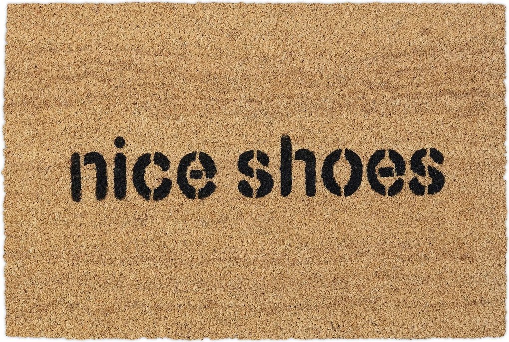 Lábtörlő Ajtóhoz Kókusz Nice Shoes 60x40cm
