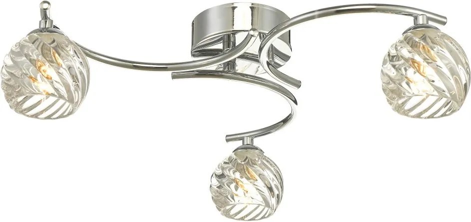 Dar Lighting Nakita NAK5350-05 Plafonlámpa 3x40w/g9 ip20