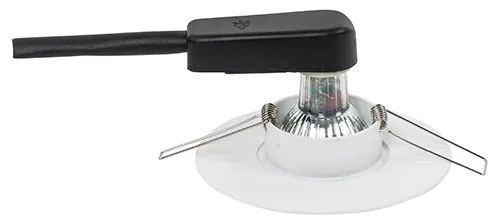 Modern beépített spotlámpa fehér 12 cm - Buco